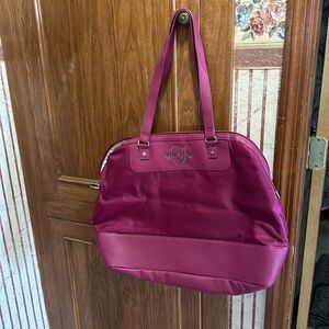 Thirty one tote with monogram F